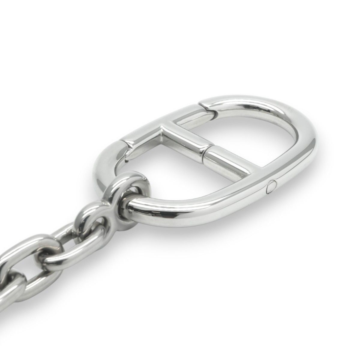 エルメス HERMES シェーヌダンクル キーケース キー 銀