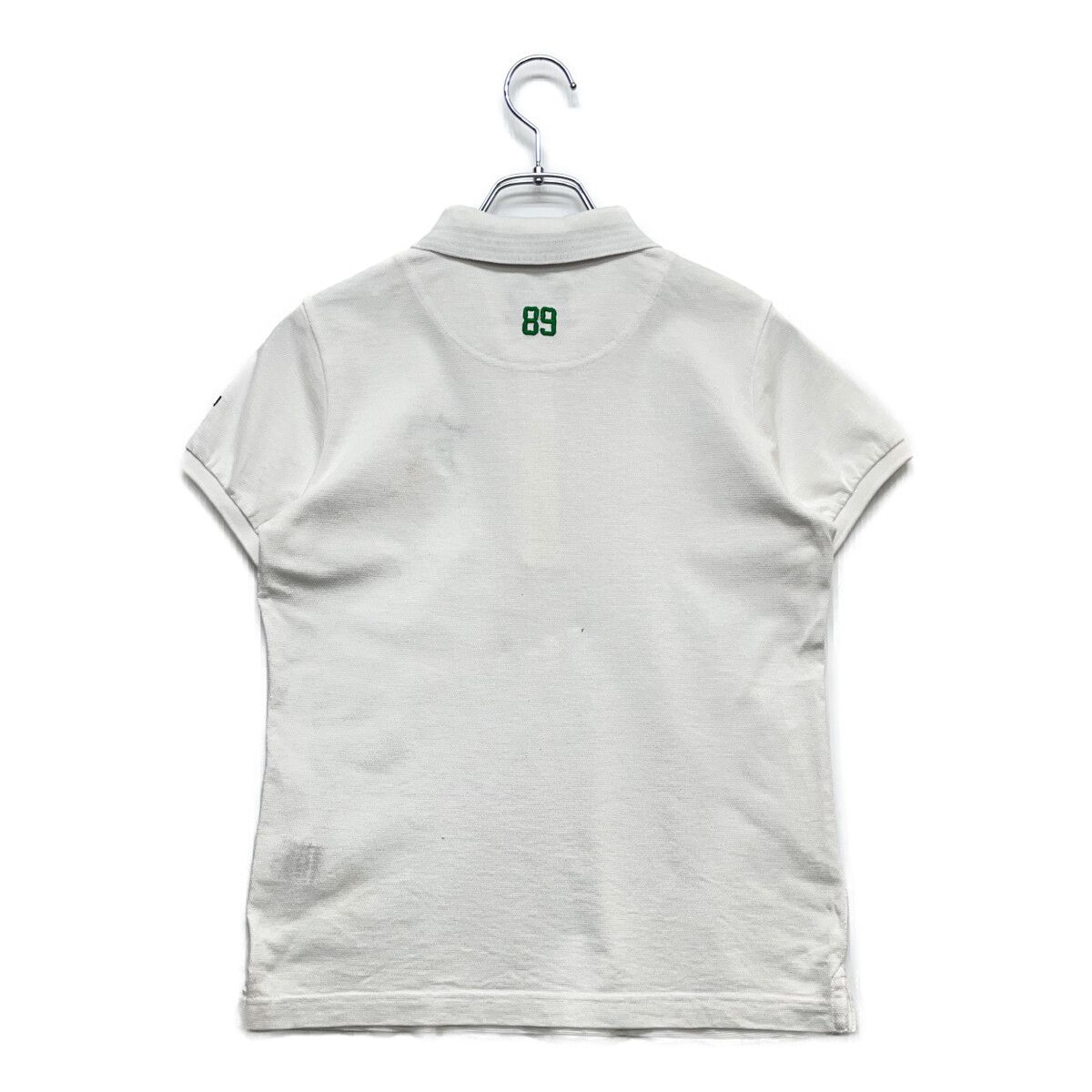 中古 レディース パーリーゲイツ PEARLY GATES 半袖ポロシャツ 0(S) 白