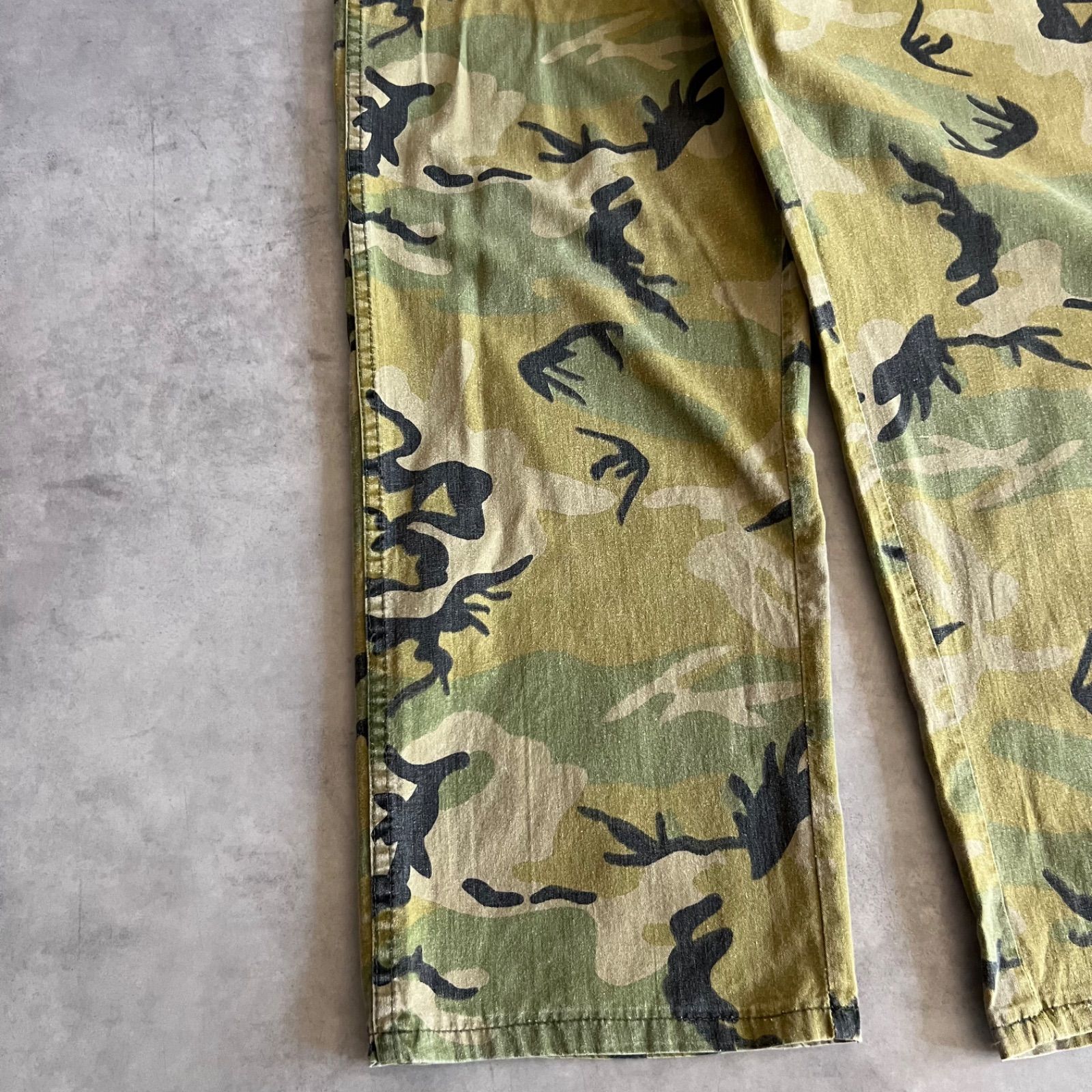 70s RANGER civilian leaf camo baker pants レンジャー シビリアン 70s RANGER civilian leaf camo baker pants レンジャー シビリアン
