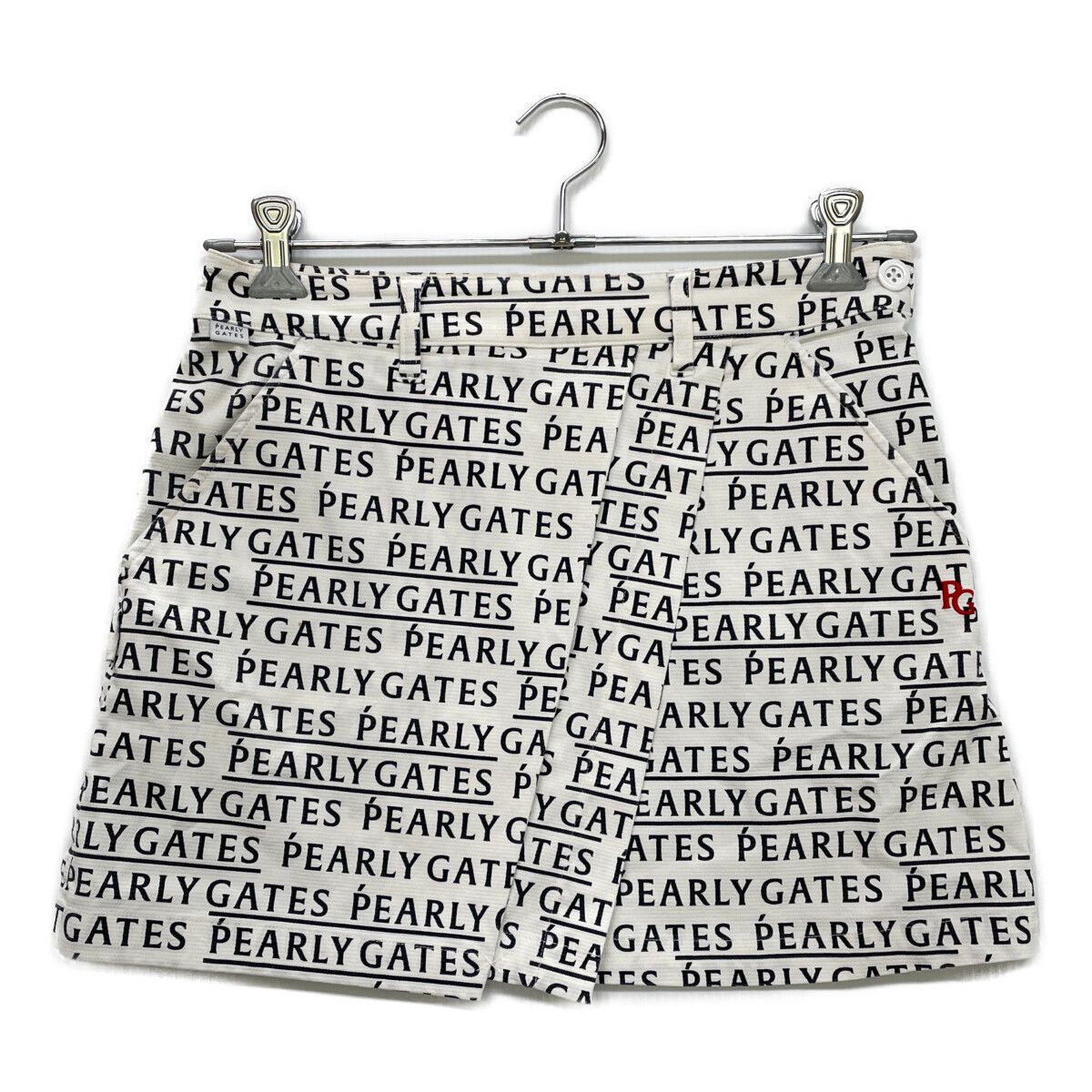 中古 レディース パーリーゲイツ PEARLY GATES スカート 1(M) 白
