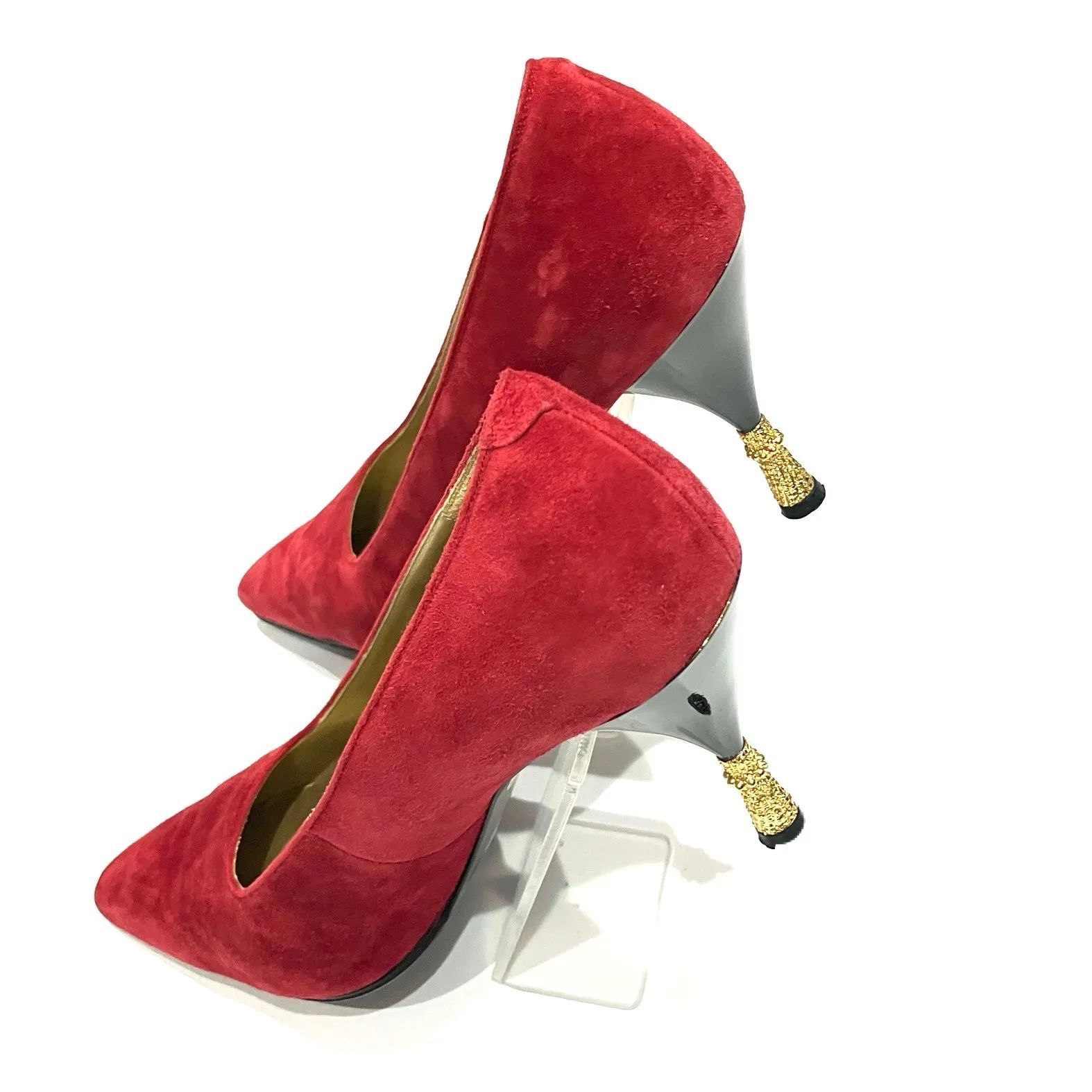 YVES SAINT LAURENT(イブサンローラン) パンプス スエード 36サイズ