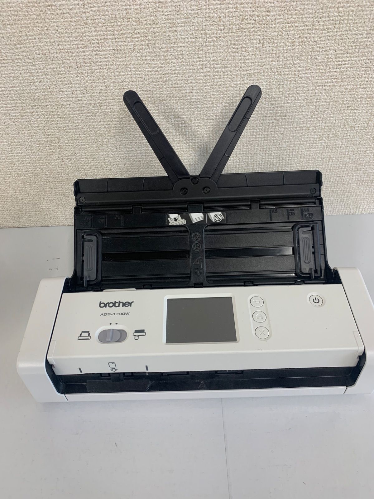 ☆ 4 動作未確認 ブラザー brother ADS-1700W 本体のみ タッチパネル