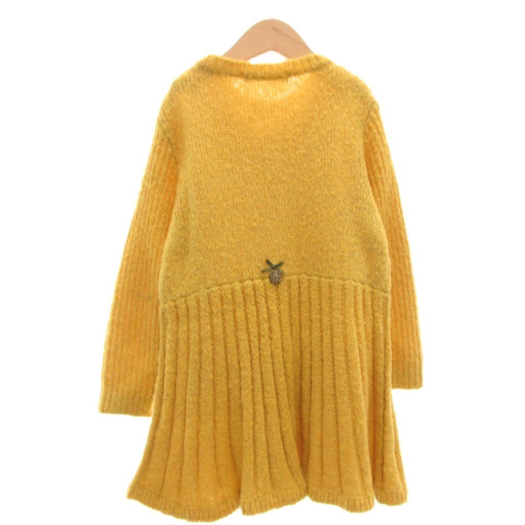 ファミリア Familiar 2点セット カーディガン ニット ワンピース 飾り