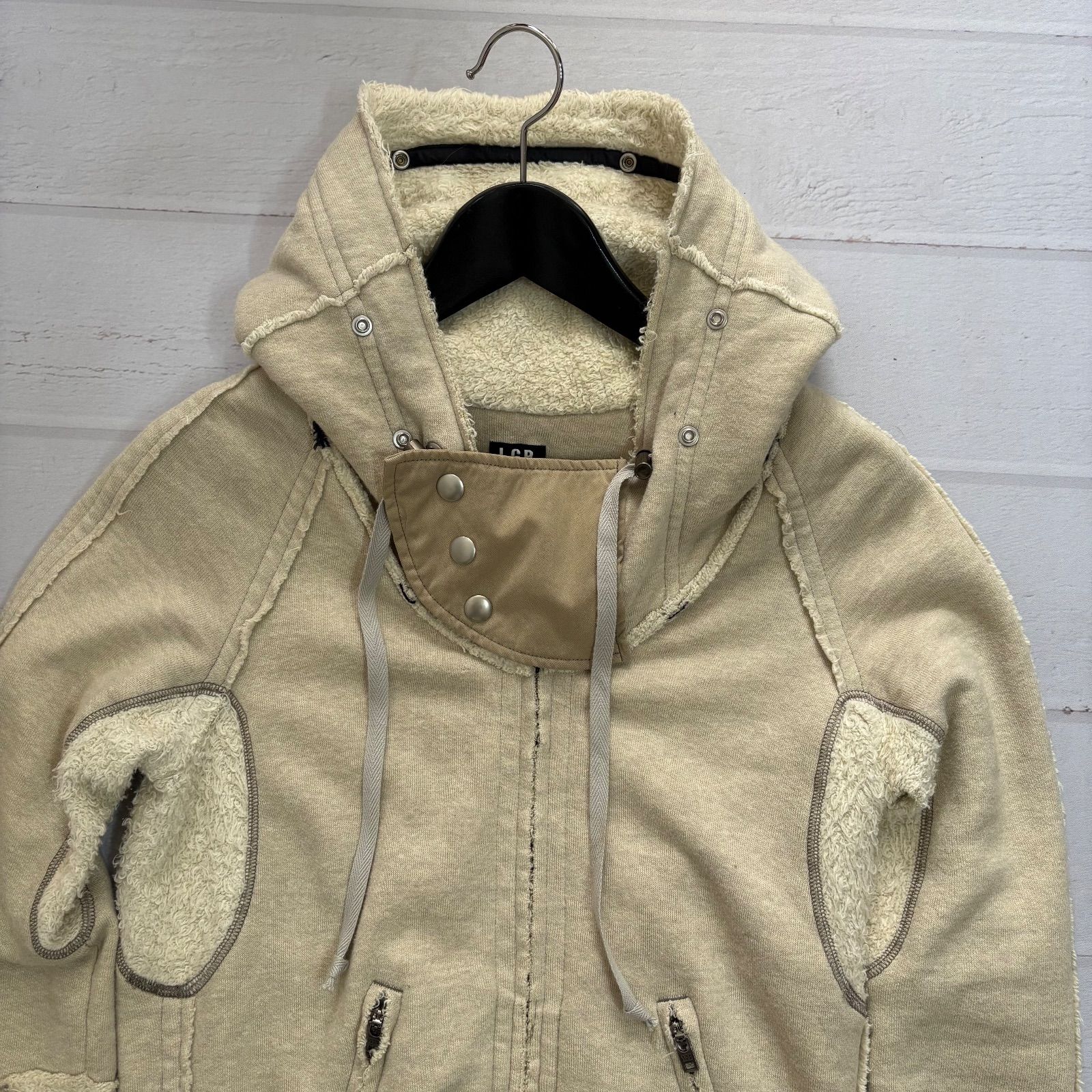 00s LGB ルグランブルー ジップ パーカー ベージュ サイズ1 archive