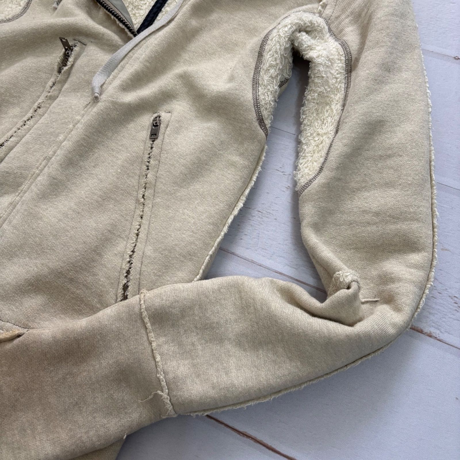 00s LGB ルグランブルー ジップ パーカー ベージュ サイズ1 archive