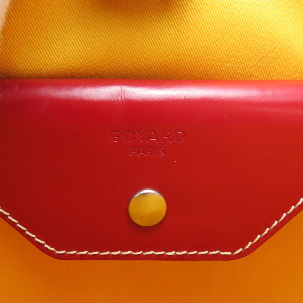 GOYARD ゴヤール ヘリンボーン柄 トートバッグ コーティングキャンバス