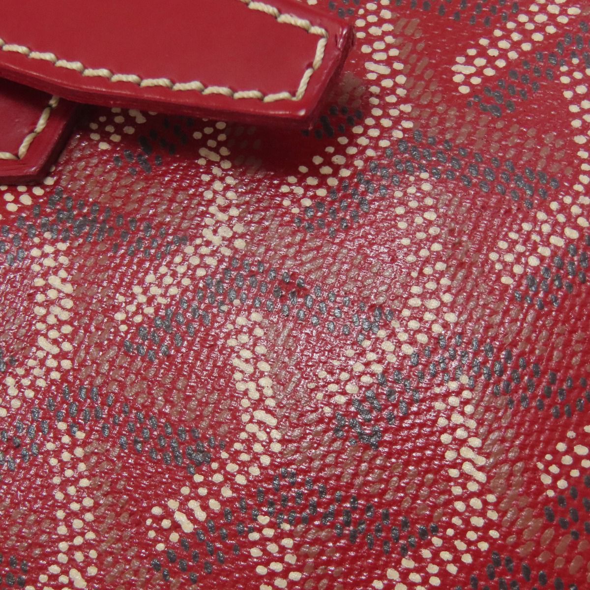 GOYARD ゴヤール ヘリンボーン柄 トートバッグ コーティングキャンバス