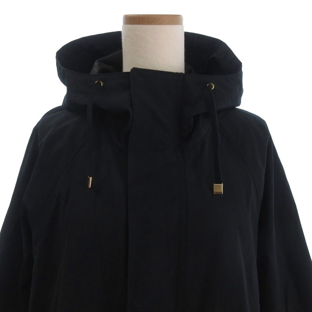 期間限定お値下げ！FRAMeWORK　ブラック フード付き ジャケット フレームワーク Framework ジャケット ブルゾン フルジップ フード 20