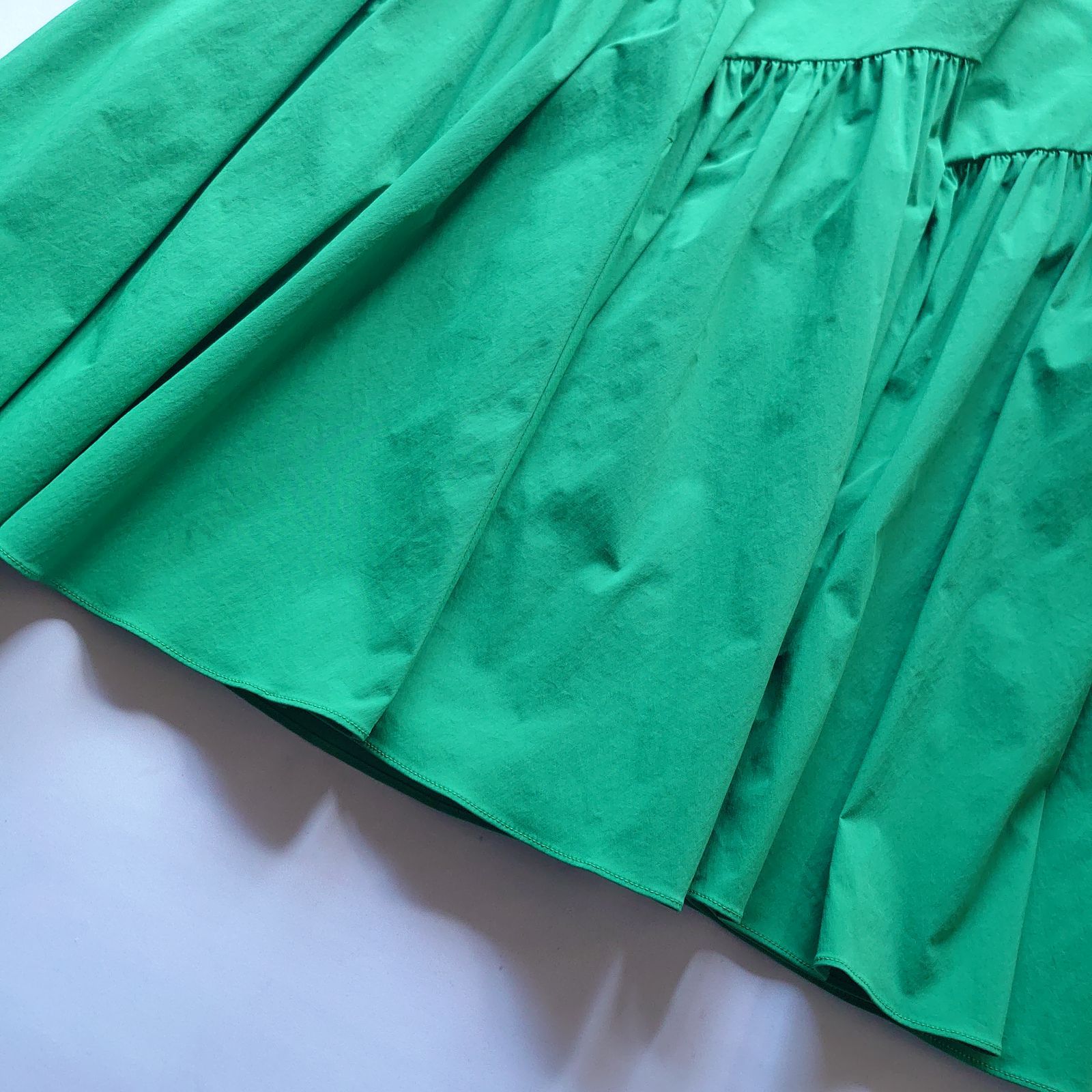 【ハウスオブロータス】ナイロンタスランティアードスカート　日本製 ナイロンタスランティアードスカート ｜ハウス オブ ロータス＜HOUSE