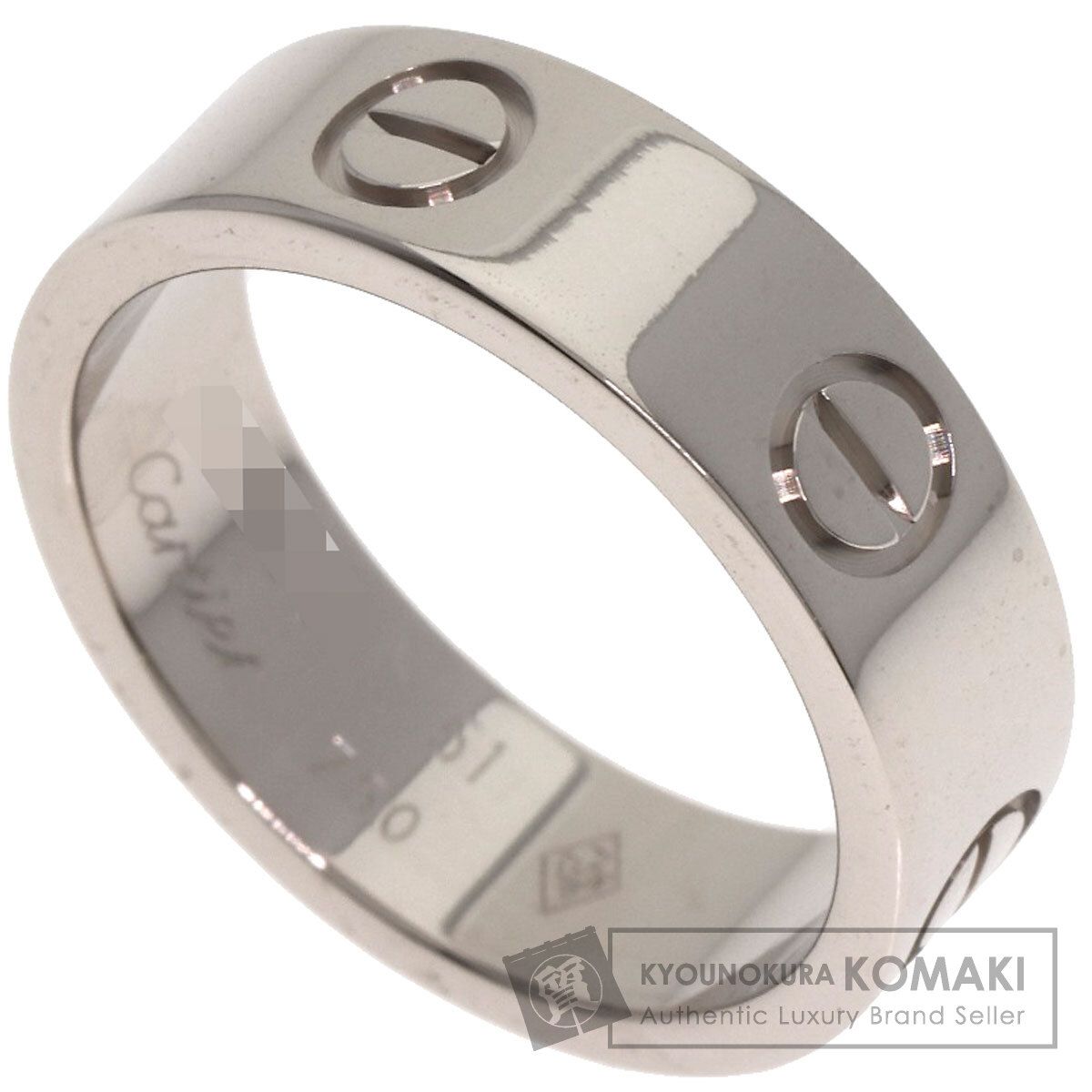 CARTIER カルティエ ラブリング 51 リング 指輪 K 18 WG レディース