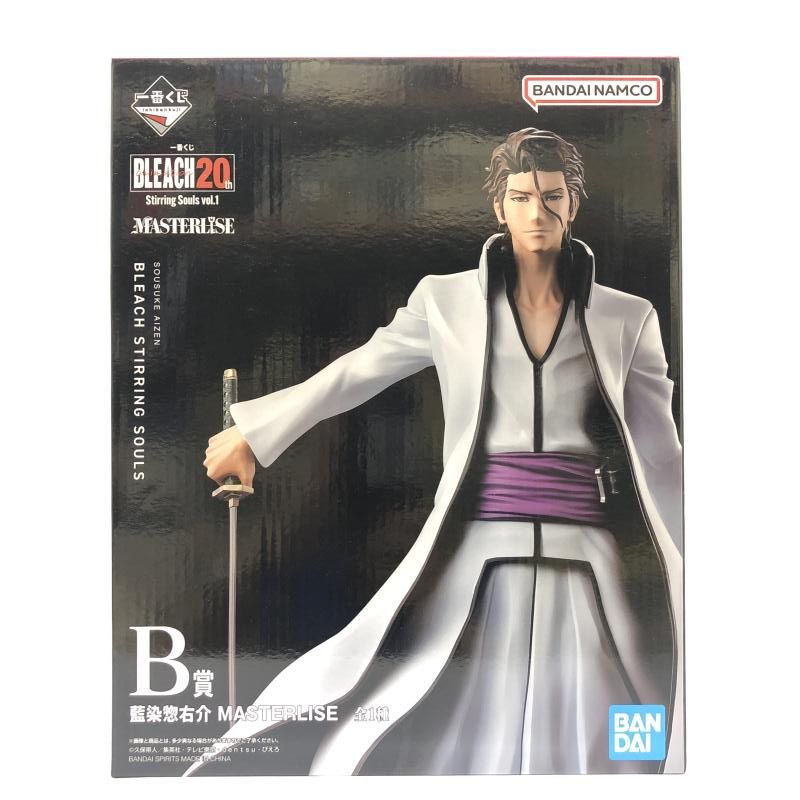 中古】未開封) B賞 藍染惣右介 MASTERLISE ｢一番くじ BLEACH Stirring
