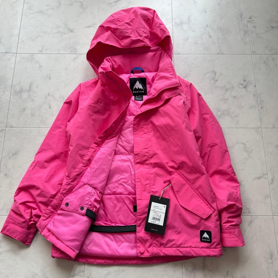 ♥タグ付き BURTON バートン スノーウェア ガールズ用 150 cm L ECO サーモコア エコ 大人のS ピンク ウィンタースポーツ スキー 2025