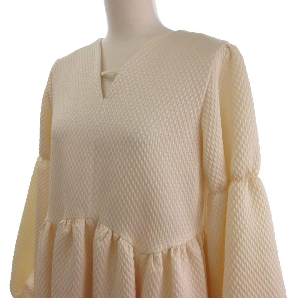 ルシェルブルー LE CIEL BLEU Matelasse Jacquard Dress マトラッセ