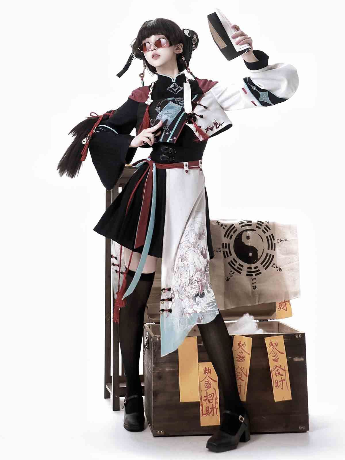 ロリータ Lolita トップス キャミ フリルスカート ベルト 日常４点セット 甘めガーリースタイル レディース 撮影 お出かけ イベント コスプレ 仮装 フェミニン華やかコーデ 体型カバー 清楚系ロリータファッション