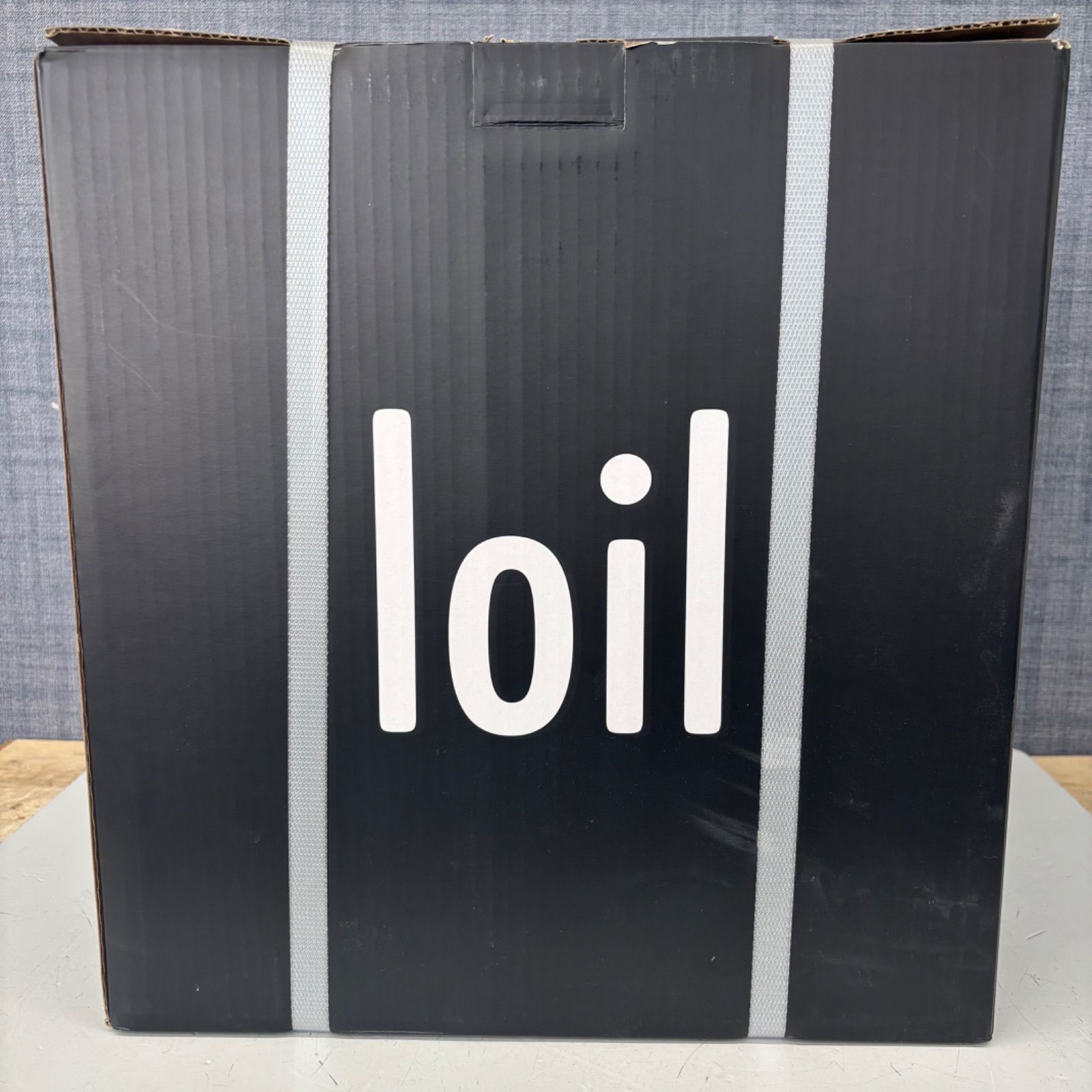 未開封 loil ロイル 多機能 ノンフライヤー ブラック LOLRYU-B - メルカリ