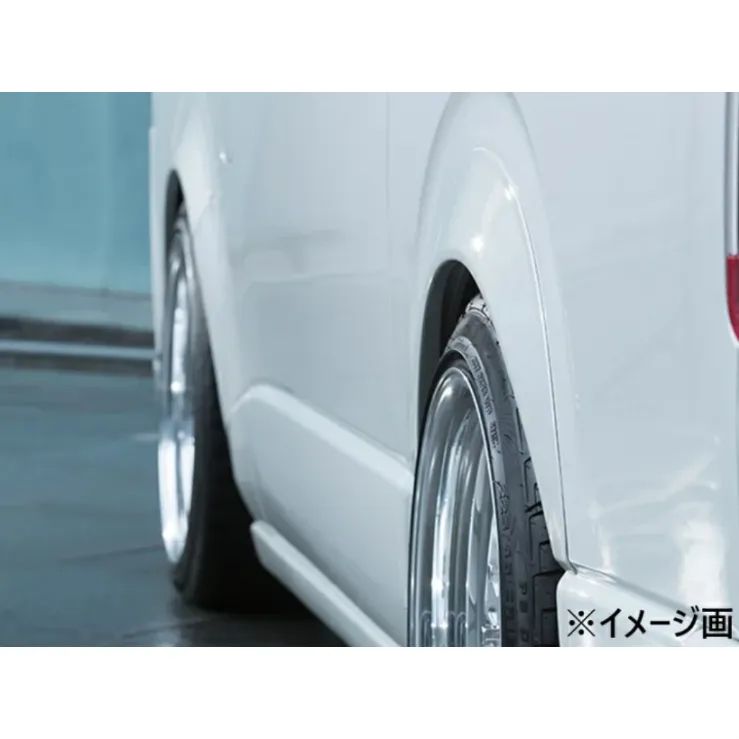 新品】ESSEX エセックス オーバーフェンダー (25mm) ABS製 ハイエース