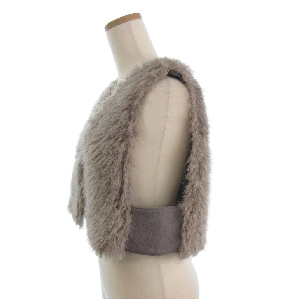 グレースコンチネンタル GRACE CONTINENTAL 美品 24AW ショートファー