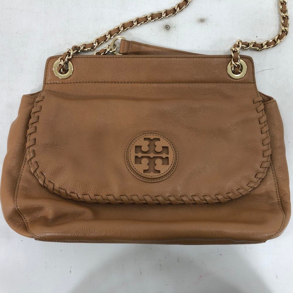07w6959 トリーバーチ/Tory Burch/チェーントート/トートバッグ/レザー