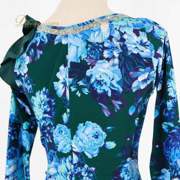 社交ダンス 衣装 トップス ブラウス グリーン系 チャコットロイヤル