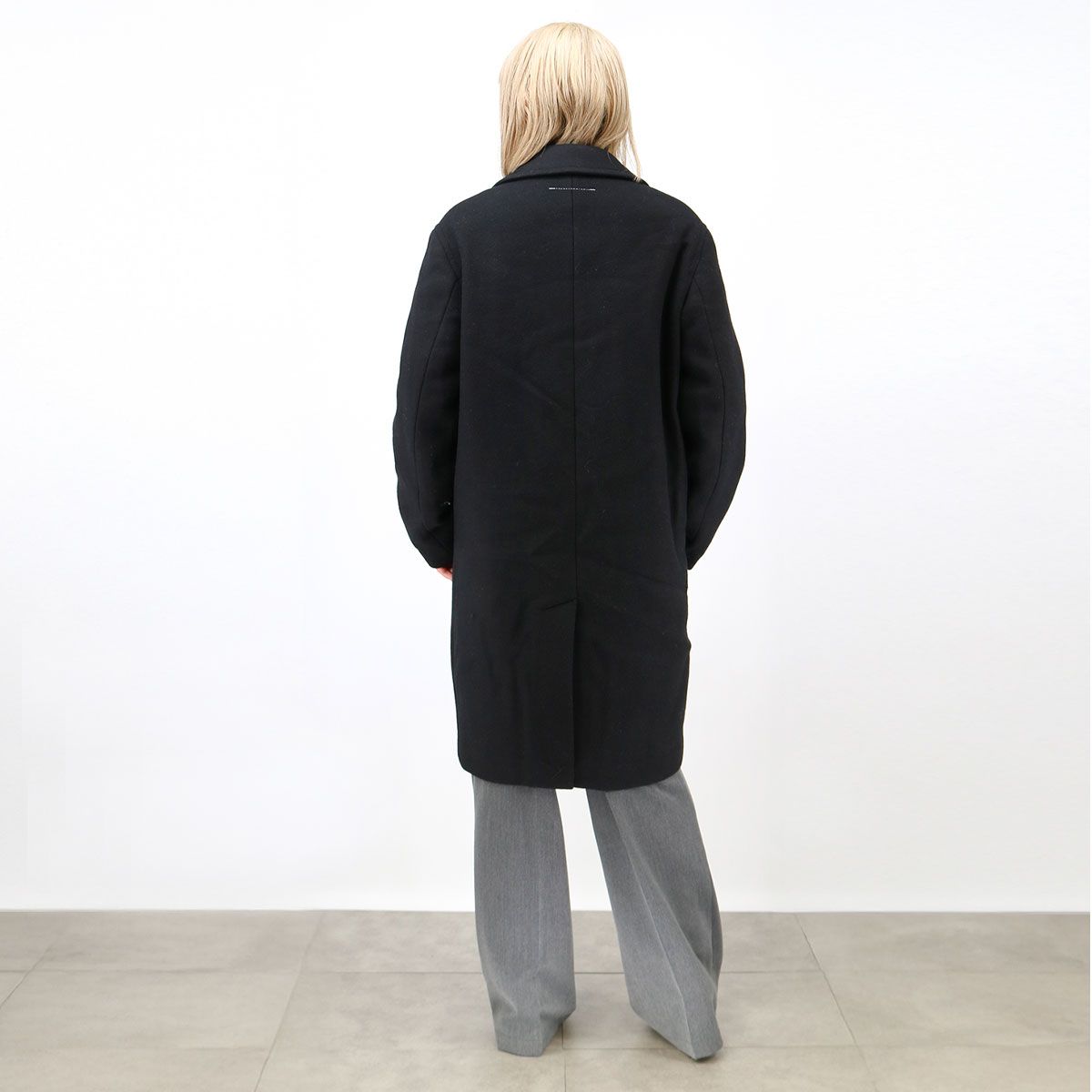  MM 6 Maison Margiela KIDS エムエムシックス メゾンマルジェラ キッズ 大人もOK M 60827 ウールコート 裏地キルティング ジャケット アウター ブランド ウールコート コート