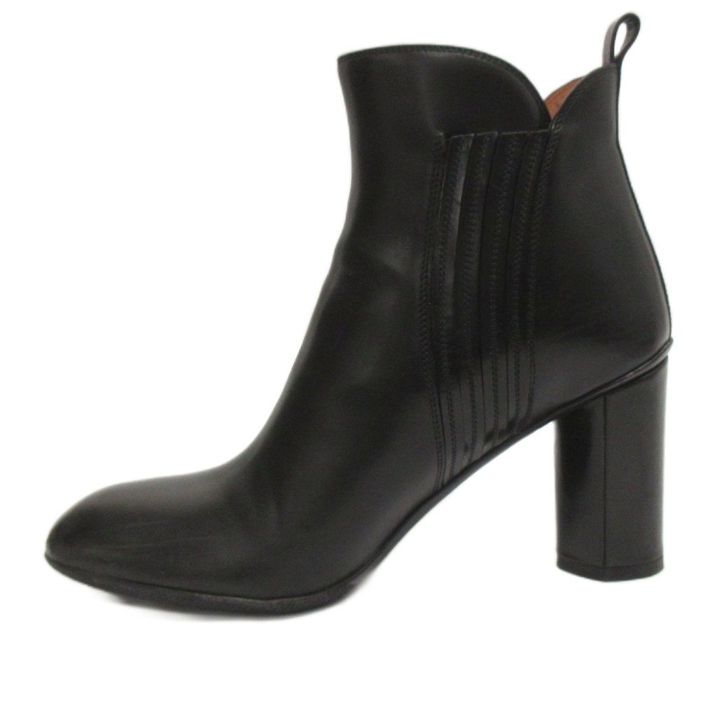 サルトル SARTORE ショートブーツ サイドゴア チャンキーヒール レザー