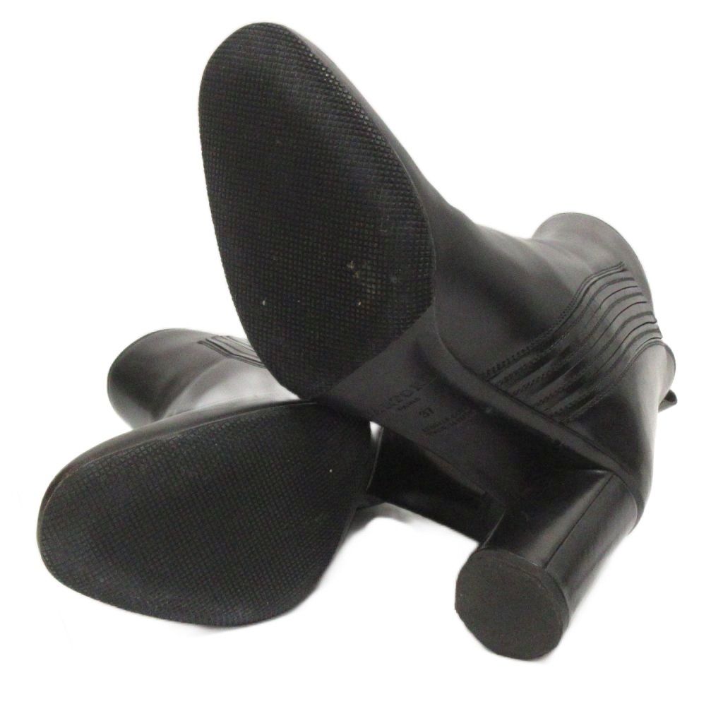 美品 37 SARTORE サイドゴア　ショートブーツ　黒　レザー　24 楽天市場】SARTORE サルトル サイドゴアブーツ SR3863 レディース