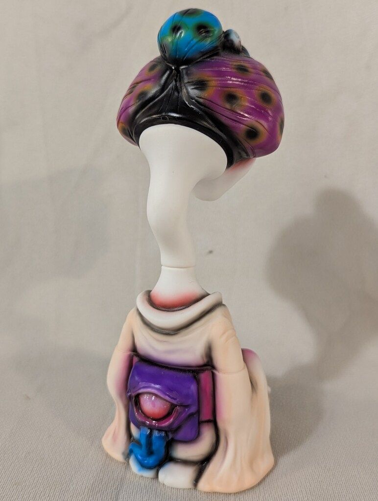 かっこわらい雑貨店 さちこ 青×紫髪/薄ピンク着物/ピンク帯 - メルカリ