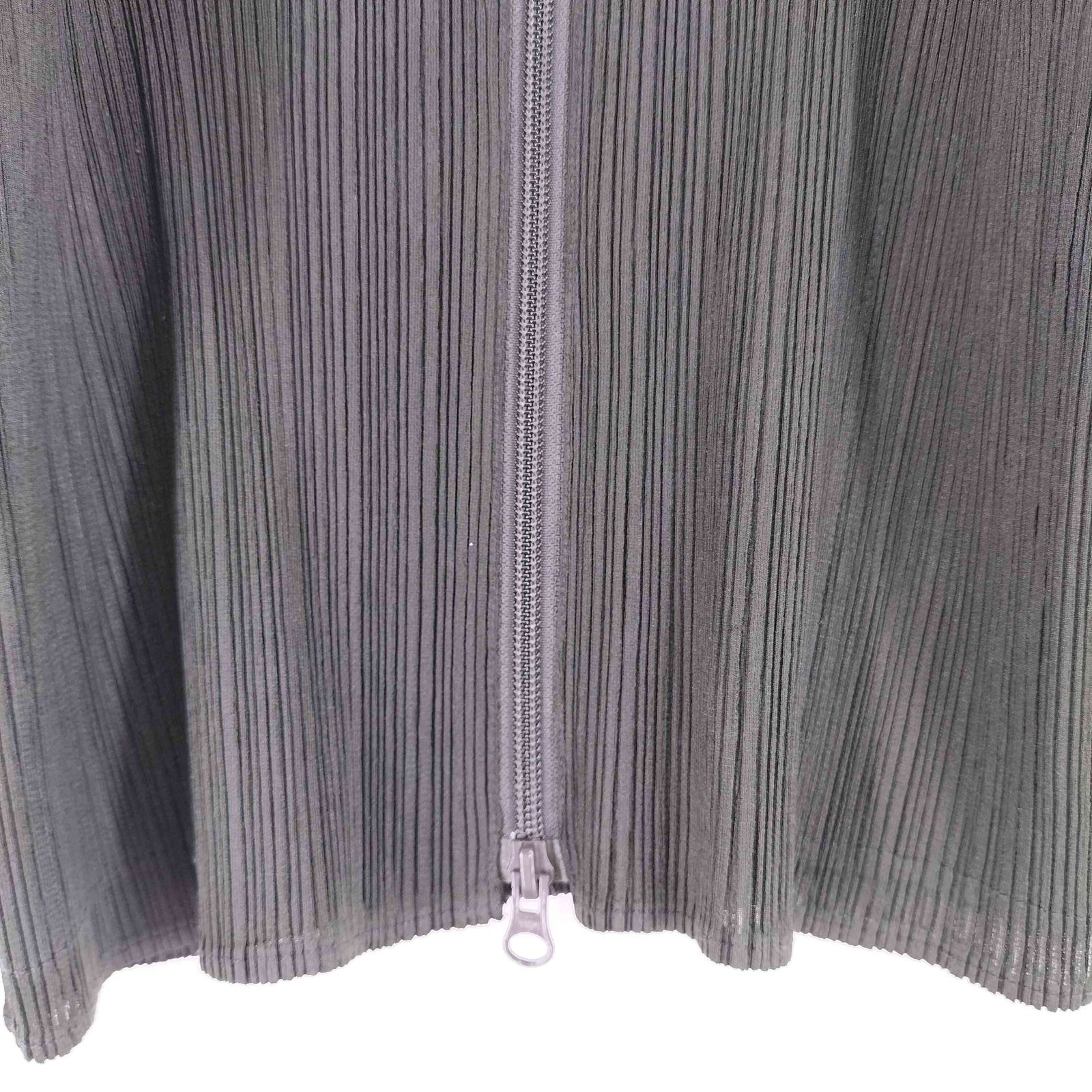 PLEATS PLEASE ISSEY MIYAKE(プリーツプリーズイッセイミヤケ) 98SS ジップアッププリーツベスト レディース JPN：3 【中古】【ブランド古着バズストア】 プリーツプリーズイッセイミヤケ PLEATS PLEASE ISSEY MIYAKE 98SS