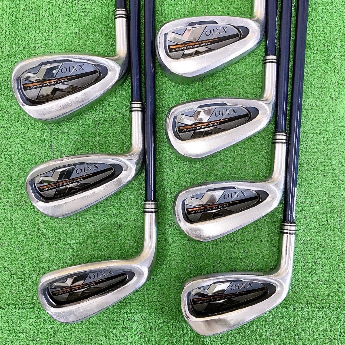ツ26☆ゼクシオ10 7本レフティアイアンセット 純正MP1000 XXIO10代目