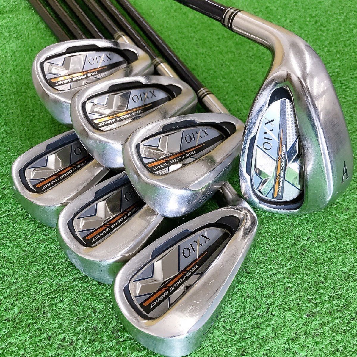 ツ26☆ゼクシオ10 7本レフティアイアンセット 純正MP1000 XXIO10代目