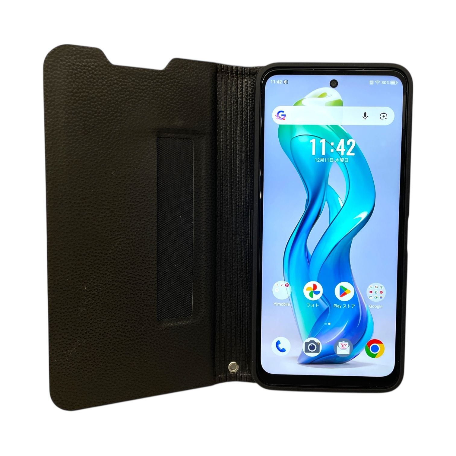 ZTE nubia S 5G A403ZT ブラック 手帳型ケース付 中古・美品 RAM4GB