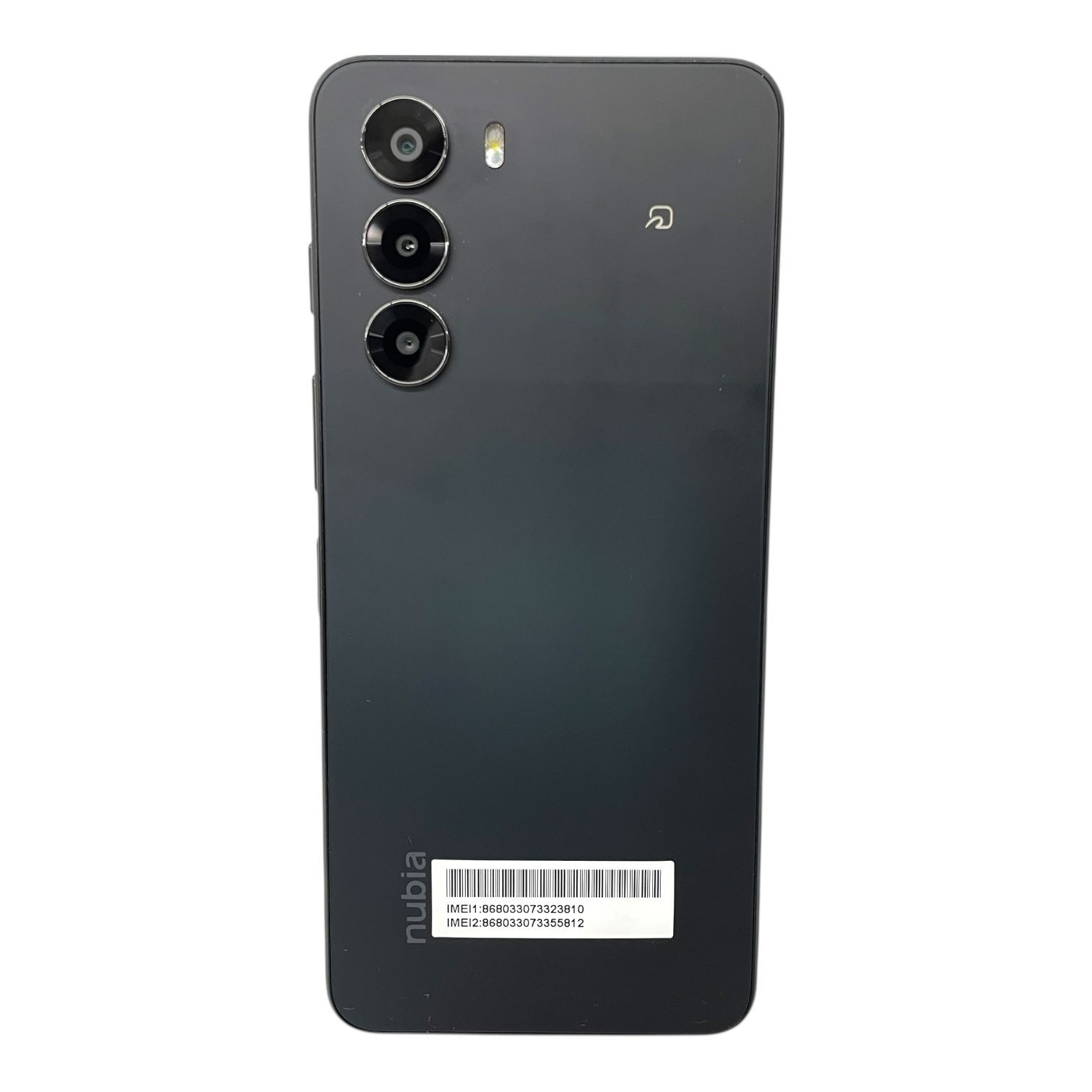 ZTE nubia S 5G A403ZT ブラック 手帳型ケース付 中古・美品 RAM4GB