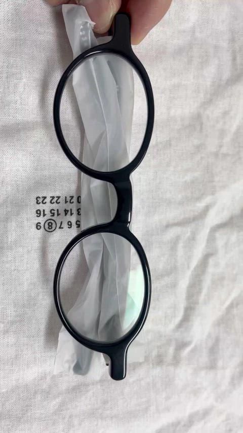  GENTLE MONSTER Maison Margiela MM 012 クリア ブラック メガネ サングラス 小物