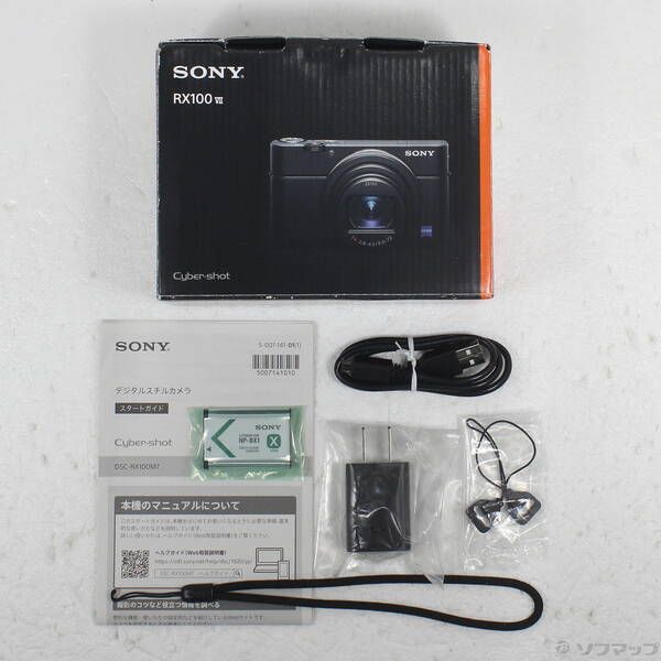中古品〕 Cyber-shot RX100VII DSC-RX100M7 ブラック【262】 - メルカリ