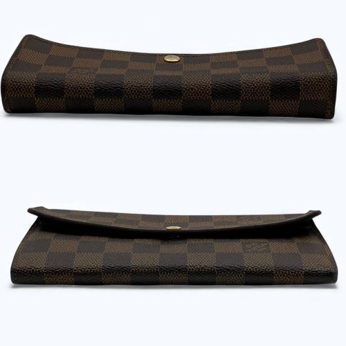 良品】 ルイヴィトン ダミエ ポルトフォイユ・サラ N61734 長財布