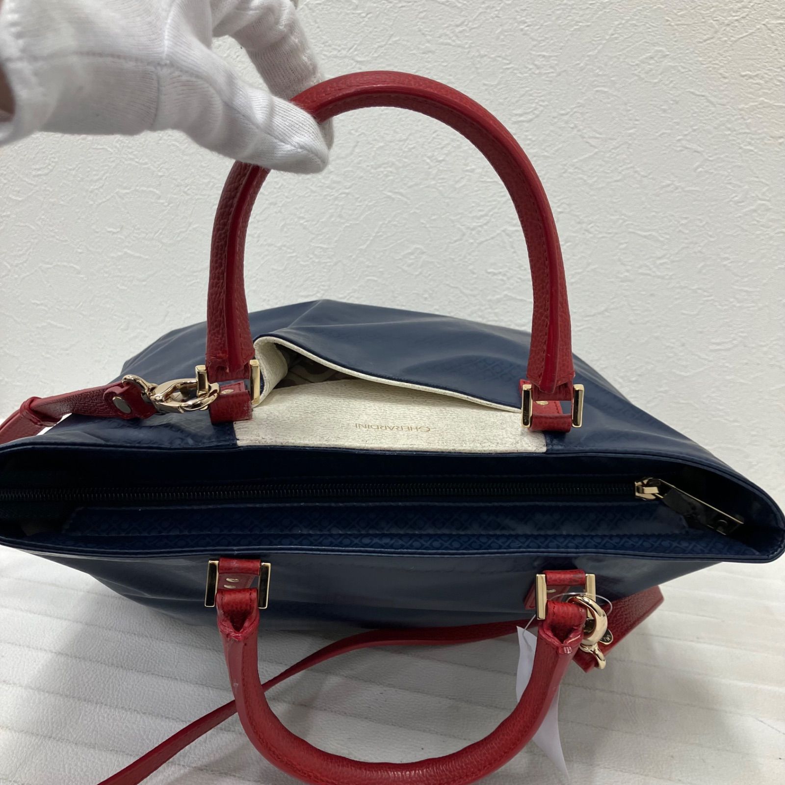 7258 GHERARDINI ゲラルディーニ ハンドバッグ 2way ショルダーバッグ 