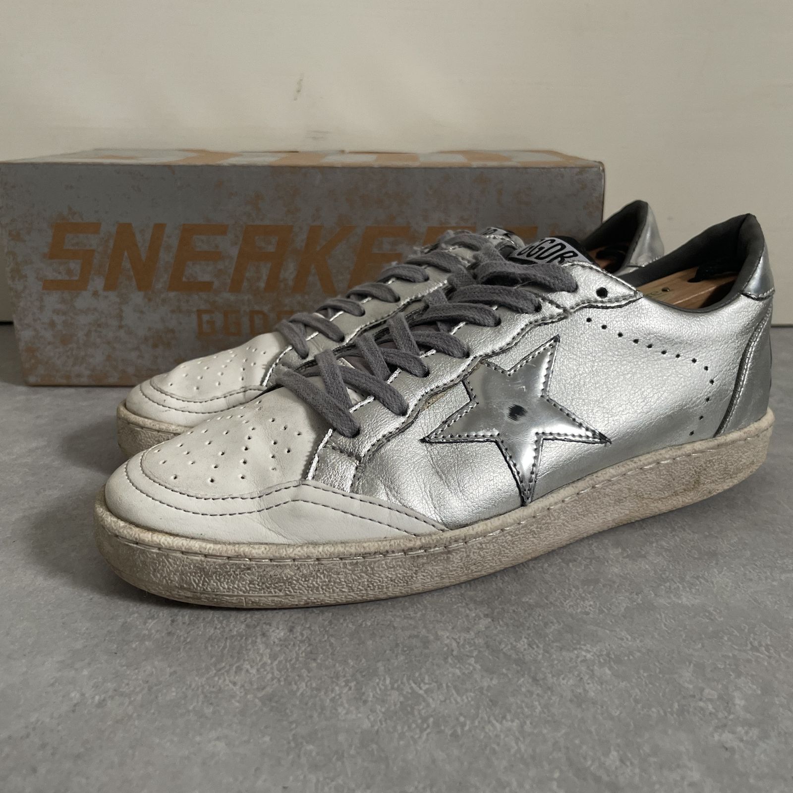 定価5.6万 GOLDEN GOOSE イタリア製 ボールスター スニーカー SNEAKERS 