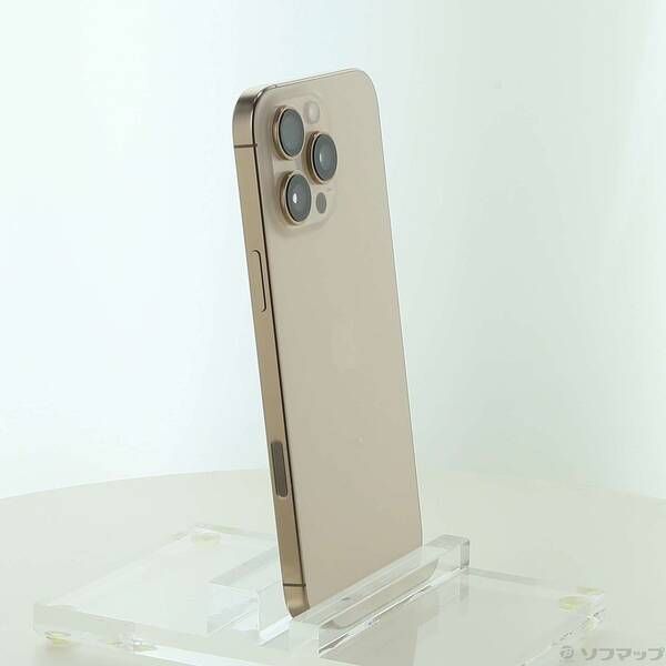 中古品〕 iPhone16 Pro Max 256GB デザートチタニウム MYWJ3J／A SIM