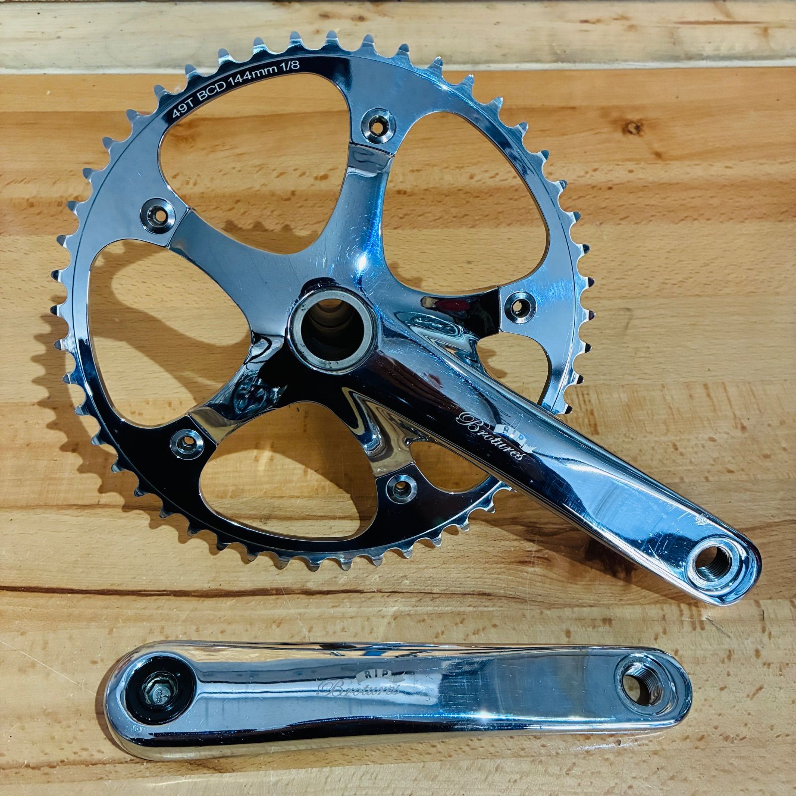 BROTURES RIP CRANK SET ブローチャーズ クランクセット 49T 170mm