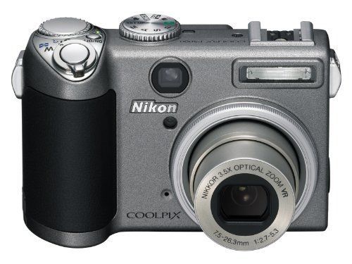 【】Nikon デジタルカメラ COOLPIX(クールピクス) P5000 1000万画素 シルバー