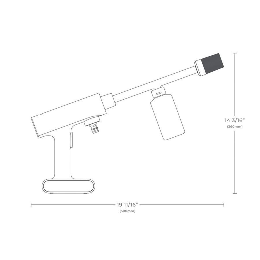 最大25分使用 軽量設計