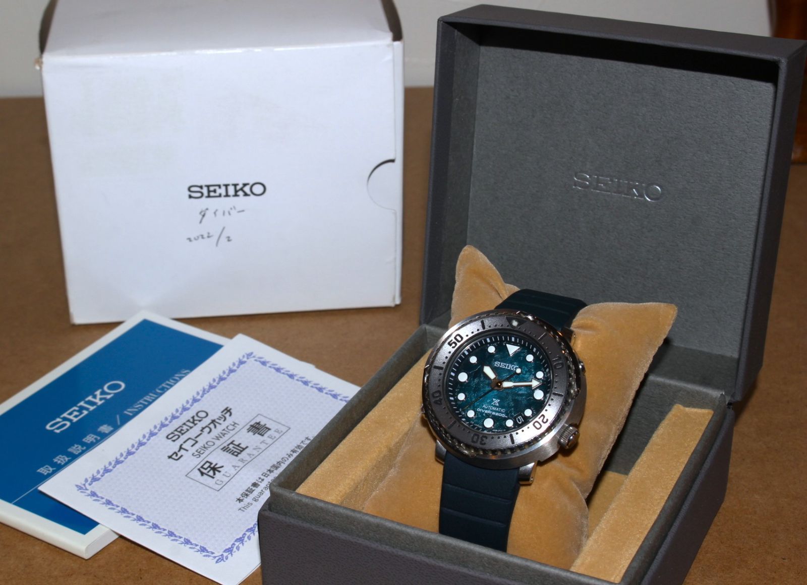 VRW 1479 時計 SEIKO セイコー SBDY 117 プロスペックス BL文字盤 メンズ 自動巻き 腕時計 稼働品
