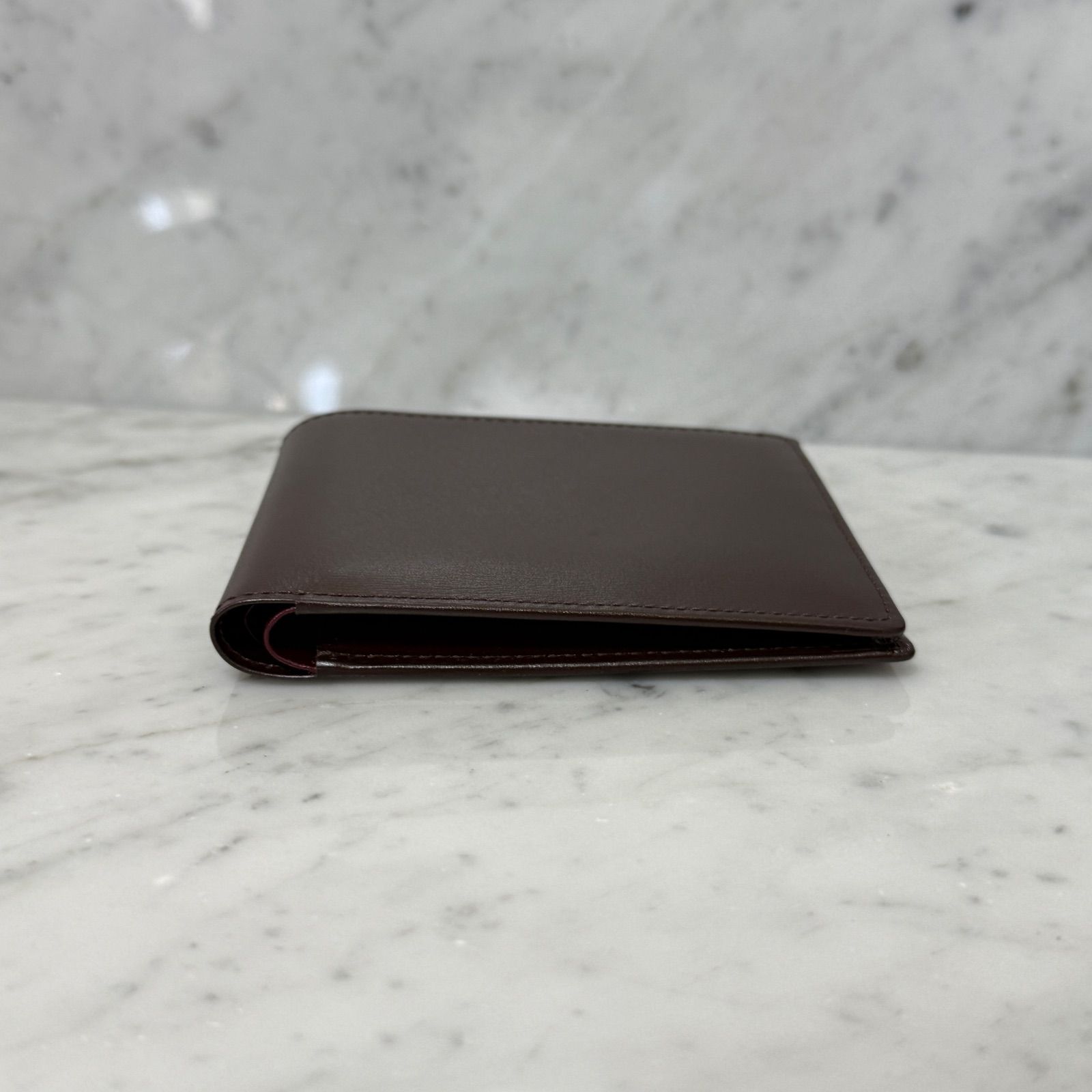 新品 未使用 PRAIRIE プレリーギンザ GINZA 二つ折り財布 本革 レザー