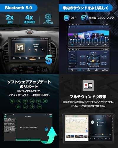 新品】EONON ディスプレイオーディオ カーナビ 2DIN Androidカー