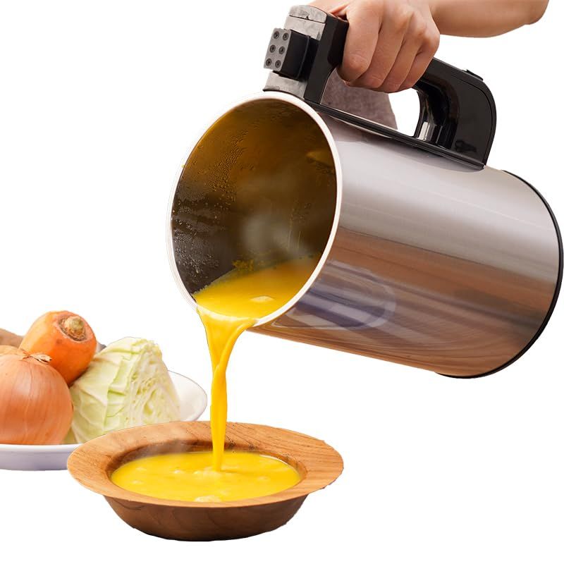 THANKO スープメーカー 豆乳が作れる 洗いやすい 大容量 1.5 L ポタージュが作れる 残り物がごちそうに 全自動食べるスープメーカー2 6 cc 7 d 70 e