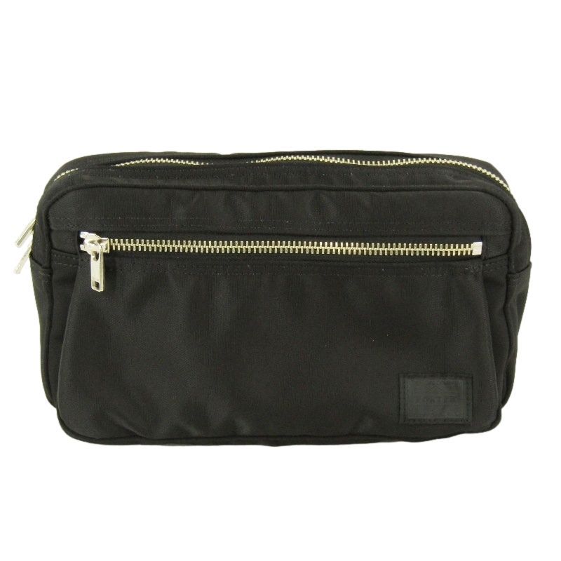 PORTER ポーター ウエストバッグ リフト 822 06132 LIFT WAIST BAG ナイロンツイル 吉田カバン ブラック 黒