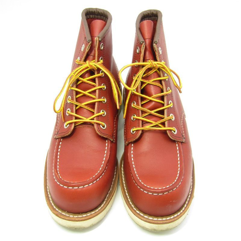 美品 REDWING レッドウィング US7D 25cm モックトゥ 8875 復刻 四角犬
