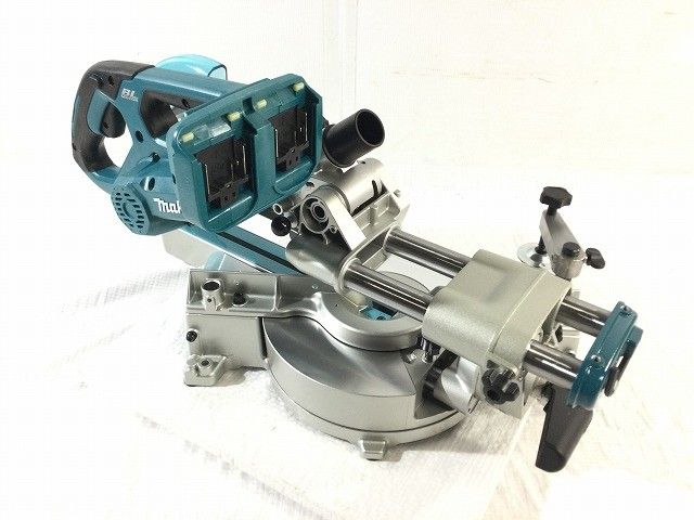  makita マキタ 190 mm 18 V 36 充電式スライド丸ノコ LS 714 DZ 青 ブルー 本体のみ120103 マルノコ 切断工具 切断機