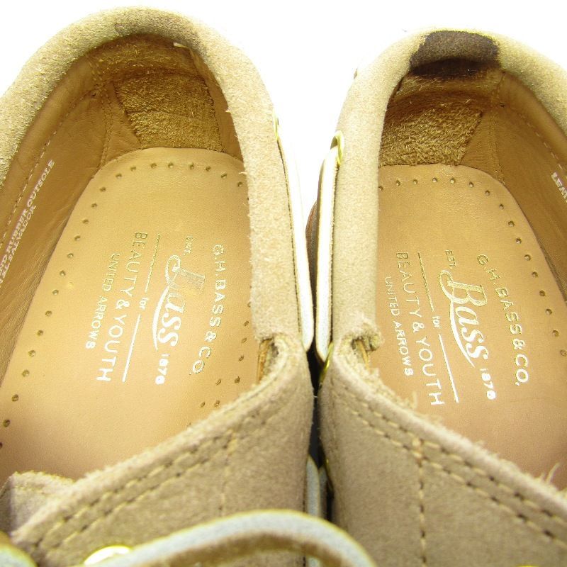 G.H.BASS × BEAUTY&YOUTH UNITED ARROWS ジーエイチバス US7 25cm