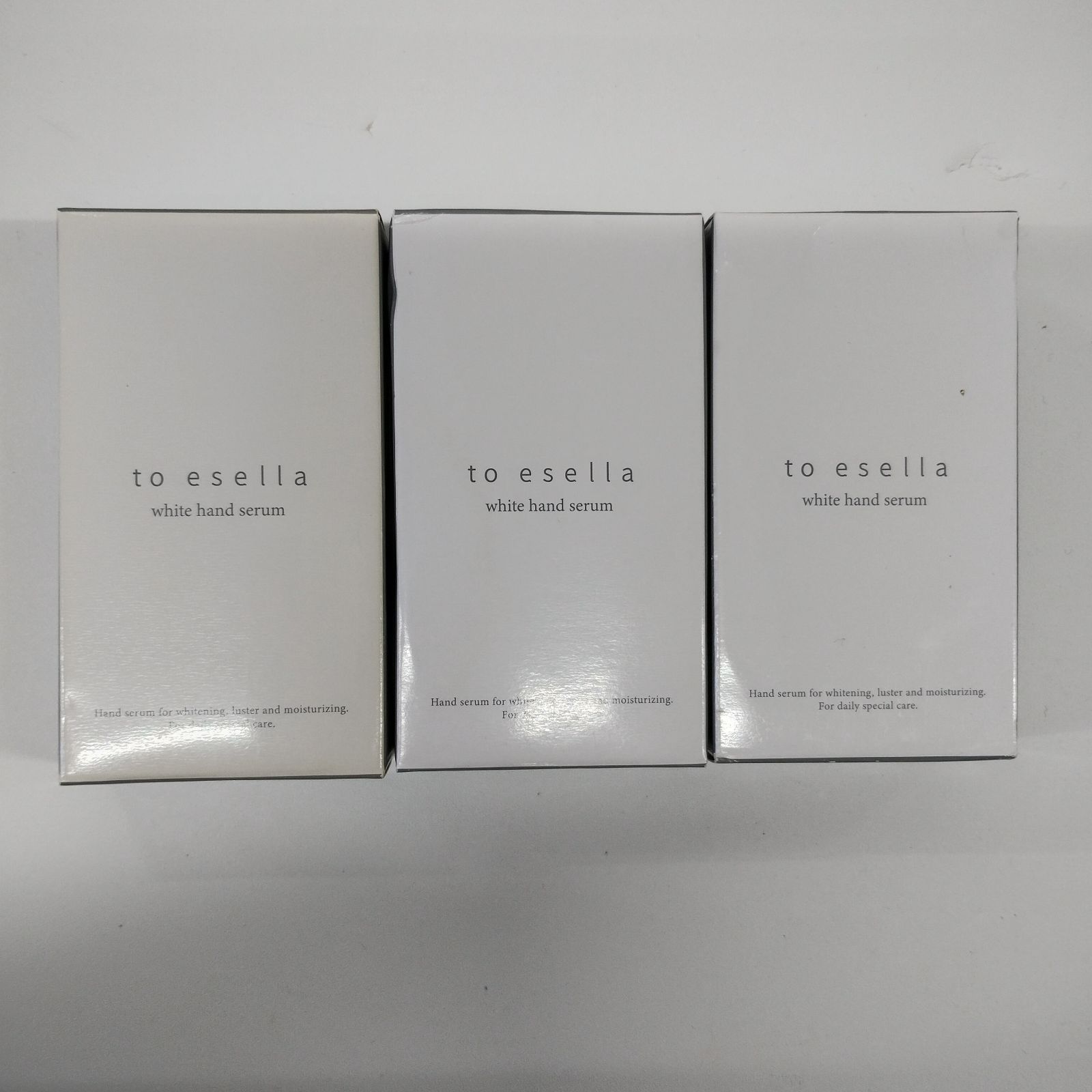 B992 K to esella ホワイトハンドセラム 薬用美容液NA 20ml 計3点